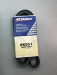 Serpentine Belt Acdelco Professional/gold 6K551 89001293. Fixed Price $28.50.