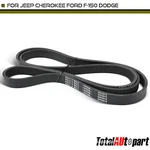 79.5 Inch Serpentine Belt Ford F-150 Jeep Cherokee Ram 1500 2500 3500 4500. Fixed Price $17.49.