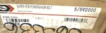 Gates 5/5V2000 Super Hc Powerband V-belt 9386-5200 (genuine Oem) *new*. Fixed Price $229.95.
