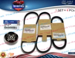 Genuine Alternator Power Steering V-belt Kit For 2006-2011 Accent 2521226021. Fixed Price $68.70.