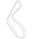 Genuine Audi Ac Belt 06E-903-137-AB. Fixed Price $46.13.