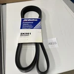 Acdelco Professional 8K981 Serpentine Belt. Fixed Price $26.50.