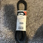 9555 Xl New Gates High Capacity Accessory Drive V-belt 55.875" 0.5". Fixed Price $19.49.