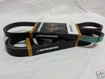 2-MITSUBOSHI Drive Belts Alt-ac-pwr 4PK945 --6PK1175 Fits Nissan VQ35DE. Fixed Price $38.95.