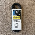 922K6 Mileage Maker Serpentine Belt 6PK2345 Brand New. Fixed Price $24.99.