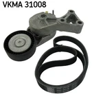 Vkma 31008 Skf V-ribbed Belt Kit For Audi, Seat, Skoda, Vw. Fixed Price $44.34.