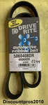 Dayco 5060408DR Serpentine Belt Isuzu Toyota Lexus Sentra Nx G20 1989-2006. Fixed Price $19.00.