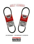 Bando Serpentine Belt 2 Pcs Set 5PK850 & 5PK890 For Volvo C30 C70 S40 V50. Fixed Price $27.75.