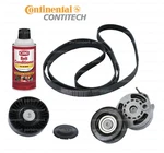 Drive Belt Kit With Tensioner + Idler Pulley Conditioner For Audi A4 A6 3.2L. Fixed Price $149.25.