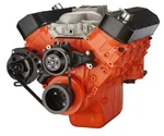 Black Bbc Serpentine Pulley Kit Big Block Chevy 454 Conversion System Alternator. Fixed Price $305.00.