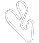 Genuine Ford Serpentine Belt F2GZ-8620-A. Fixed Price $41.08.