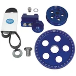 Empi 18-1070 Serpentine Belt Blue Pulley System For Air-cooled Vw Engines. Fixed Price $340.94.