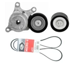 Drive Belt + Idler Pulley Tensioner For Mercedes CLA250 GLA250 CLA45 Amg A220. Fixed Price $117.24.