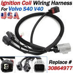 For 2000-2006 Volvo S40 / V40 Ignition Coil Wire Harness Connector Plug 30864977. Fixed Price $13.99.