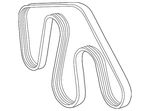 Genuine Toyota 2000-2007 Sequoia Tundra Serpentine Belt 90916-02792. Fixed Price $66.42.