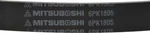 Serpentine Belt-power Steering Mitsuboshi 6PK1805. Fixed Price $36.01.