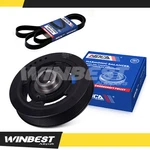 Harmonic Balancer Serpentine Belt For 05-08 Toyota Highlander Camry Solara RAV4. Fixed Price $36.50.
