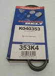 353K4 Armor Mark Premium Multi-rib Serpentine Belt High Quality. Fixed Price $12.29.
