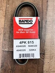 New Bando Belt 4PK815 Fits Mazda 626; Toyota; Nissan; Geo; Suzuki; Lexus; Isuzu;. Fixed Price $11.95.