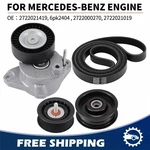 Engine Drive Belt Tensioner & Idler Pulley Serpentine Kit For Mercedes-benz. Fixed Price $35.15.