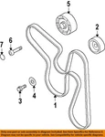 Subaru Oem 11-14 Forester Cooling Belts Pulleys-serpentine 23780AA160. Fixed Price $42.02.