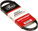 Serpentine Belt-premium Oe Stretch Fit Micro-v Gates K030195SF. Fixed Price $24.86.