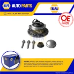 Wheel Bearing Kit Fits Vauxhall Zafira Front 05 To 14 Napa 1603254 93178652. Fixed Price $87.08.