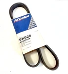 Serpentine Belt, V-ribbed (18MM X 1335MM) Acdelco 5K520. Fixed Price $17.89.