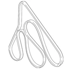 Genuine Ford Serpentine Belt 6L2Z-8620-A. Fixed Price $50.58.