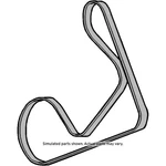 Genuine Gm Supercharger Belt 12588414. Fixed Price $49.79.