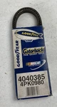 Goodyear Gatorback Belt #4040385, 4PK0980, Nos. Fixed Price $19.99.
