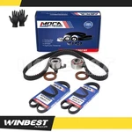 Timing Kit 2X Epdm Serpentine Belts For Kia 04-05 Rio 1.6L 4PK880 4PK970. Fixed Price $52.67.