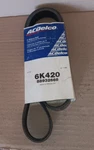 Serpentine Belt Acdelco 6K420 6-RIB K060420 A/c & Alternator 88932668. Fixed Price $11.37.