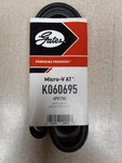 New Gates Micro-v Serpentine Belt K060695. Fixed Price $19.99.