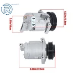 Ac Compressor For Chevrolet Equinox 2.4L 2010-2011 Gmc Terrain 12V 22853050. Fixed Price $105.27.