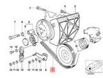 Oem Bmw E38 Sedan V Ribbed Belt PK6 X 1180 11287636368 Genuine New No Duties. Fixed Price $75.26.