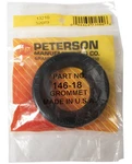 Peterson 2 Inch Rubber Grommet Round Flush Mount Open Back Black Model Id 146-18. Fixed Price $8.50.