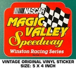 Magic Valley Speedway Winston Racing - Vintage Original Vinyl Decal Sticker. Fixed Price $9.54.