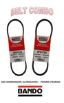 Drive Belt Kit Fits Toyota Camry 1992-2001 4 Cyl Alternator/ac-power Steering. Fixed Price $27.95.