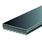 K080626 Gates Premium Green Stripe Rib Belt 63 1/8" Long. Fixed Price $35.00.