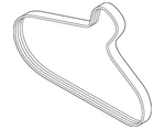 Genuine Audi Serpentine Belt 06N-903-137-B. Fixed Price $46.57.