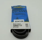 Goodyear Belts 1060772 Serpentine Belt, 6-RIB, 77.2" Length, New. Fixed Price $21.95.