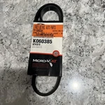 Serpentine Belt-premium Oe Micro-v Gates K060385. Fixed Price $16.20.