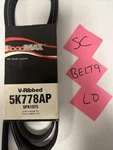 Serpentine Belt-automotive V-ribbed Belt(standard) Roadmax 5K778AP. Fixed Price $10.35.