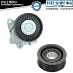 Serpentine Belt Tensioner & Idler Pulley Kit For Chrysler Mercedes Benz. Fixed Price $69.85.