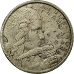 #674354 Coin, France, Cochet, 100 Francs, 1955, Beaumont Le Roger, VF(20-25). Fixed Price $16.18.