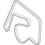 Genuine Mercedes-benz Oe V-ribbed Belt 002-993-89-96. Fixed Price $34.15.