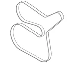 Genuine Ford Serpentine Belt PC3Z-8620-B. Fixed Price $87.94.
