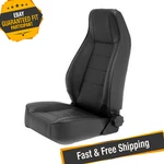 Smittybilt 45015 Front Recliner Black Denim Seat. Fixed Price $397.69.