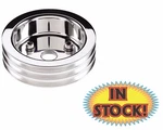 Billet Specialties 81320 - Groove Crankshaft Pulley For Sb Chevy Swp Polish. Fixed Price $119.95.